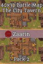 40x30 Fantasy Battle Map - The City Tavern Pack 2