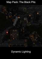 Black Pits Map Pack - Roll20 VTT