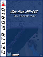 Delta World Map Pack MP-001: Core Guidebook Maps