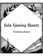 RPG Solo Sheets