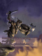 Zombie Warrior Leaping_Full Color