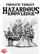 Thematic Toolkit: Hazardous Knowledge (A5E)