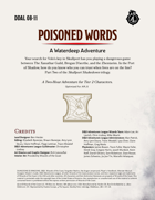 DDAL08-11 Poisoned Words