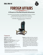 DDAL-DRW-04 Foreign Affairs