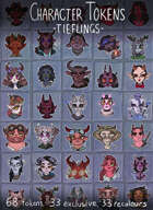 Tiefling Character Tokens