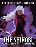 Rogue: The Shinobi (5e Subclass)