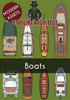 Cthulhu Architect Assets - Boats