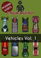 Cthulhu Architect Assets - Vehicles Vol.1