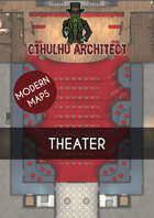 Cthulhu Architect Maps - Theater - 25 x 35