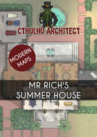 Cthulhu Architect Maps - Mr. Rich’s Summer House - 35 x 35