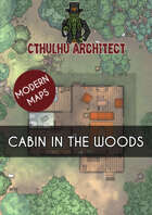 Cthulhu Architect Maps - Cabin in the Woods - 25 x 25