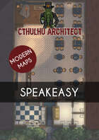Cthulhu Architect Maps - Speakeasy - 15 x 30