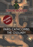 Cthulhu Architect Maps - Paris Catacombs – 35 x 35