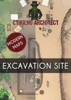 Cthulhu Architect Maps - Excavation Site – 40 x 20