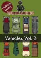 Cthulhu Architect Assets - Vehicles Vol.2