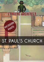 Cthulhu Architect Maps - St. Paul's Church – 40 x 40