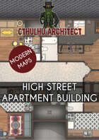 Cthulhu Architect Maps - High Street Apartment Building – 35 x 22
