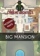 Cthulhu Architect Maps - Big Mansion – 52 x 65