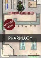 Cthulhu Architect Maps - Pharmacy – 25 x 25
