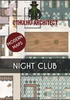 Cthulhu Architect Maps - Night Club – 30 x 25