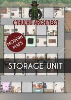 Cthulhu Architect Maps - Storage Unit – 28 x 28