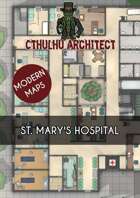 Cthulhu Architect Maps - St. Mary’s Hospital – 30 x 30