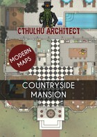 Cthulhu Architect Maps - Countryside Mansion – 31 x 31
