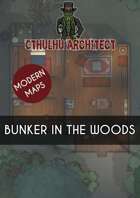 Cthulhu Architect Maps - Bunker in the Woods – 25 x 25