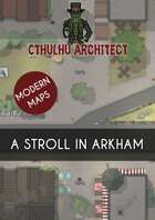 Cthulhu Architect Maps - A Stroll in Arkham – 60 x 30