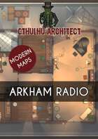 Cthulhu Architect Maps - Arkham Radio – 25 x 25