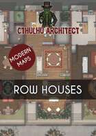 Cthulhu Architect Maps - Row Houses – 24 x 24