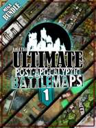 Post apocalyptic Encounter Battlemaps ☢️ battle maps bundle vol.1
