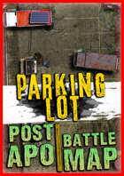 Abandoned Stores Battle map ☣️ post apo car parking battlemap