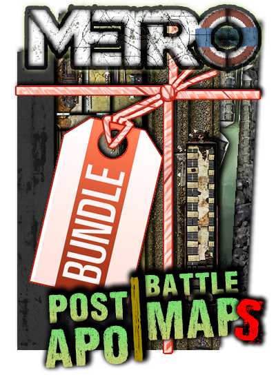 Metro VTT Battle maps ☢️ Neuroshima RPG modern subway battlemap ...