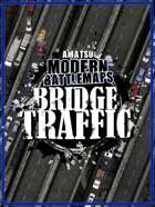 Modern Road Bridge Traffic battle maps ⛽ xcom urban epictable battlemap