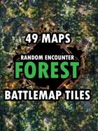 49 DnD Forest Battlemap tiles | Pathfinder | Dungeons & Dragons : immerse yourself in Epic Adventures