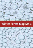 Winter Forest Map Set 3