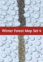 Winter Forest Map Set 4