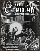 Call of Cthulhu Quick-Start Rules