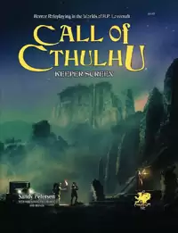 Call Of Cthulhu - 7th Edition - Set De 7 Dés - Noir / Phosphorescent