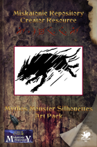 Miskatonic Repository Mythos Monster Silhouettes Art Pack