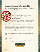 Storytelling with the Sorte Deck: Using the Cards to Inspire Your Stories