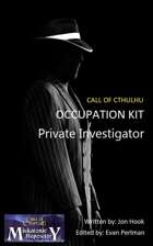 Call of Cthulhu Occupation Kit: Private Investigator