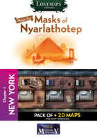 Cthulhu Maps - Masks of Nyarlathotep - ch1 - New York Pack