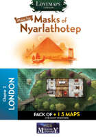 Cthulhu Maps - Masks of Nyarlathotep - ch2 - London Pack