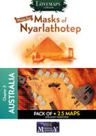 Cthulhu Maps - Masks of Nyarlathotep - ch5 - Australia Pack