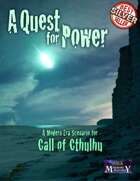 A Quest for Power