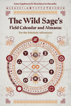 The Wild Sage's Field Calendar and Almanac – For the Scholarly Adventurer