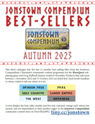 Jonstown Compendium Best-Sellers - Autumn 2023