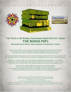 Pavis & Big Rubble Companion: Director's Cut — Index pages, lists, maps & other helpful PDFs — FREE!!!